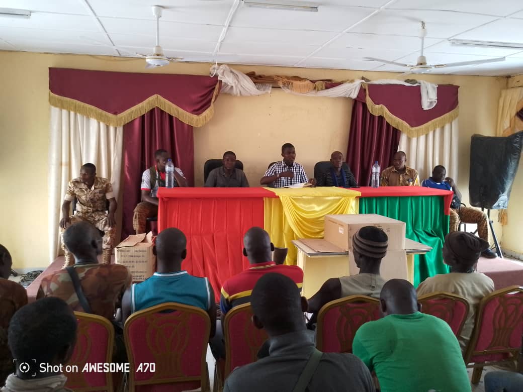 Don des forces vives de la commune de Soudougui Commune de Soudougui